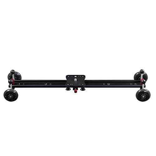 Video Camcorder Dolly Moving Camera Slider Track, Black (MVSL60)