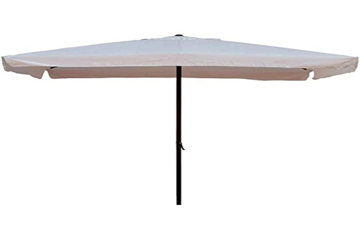 Garden Friend o850004 Parasol 2 x 3 x 2.4 mt, White, 15 x 186 x 15 cm