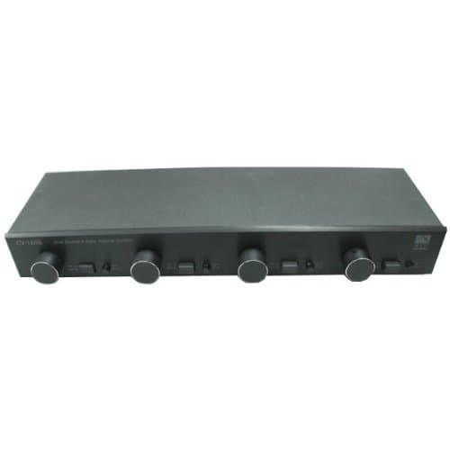 4 Zone Speaker Selector with Individual Volume Control by AVX Audio