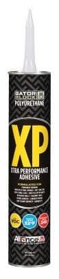 Gator Block Bond XP Polyurethane Adhesive, Low VOC 28 Ounce Tube (1-28 Ounce Tube)