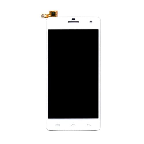 Screencart IPS LCD Display with Touch Screen Digitizer Glass Combo for Micromax A350 Canvas Knight (White)