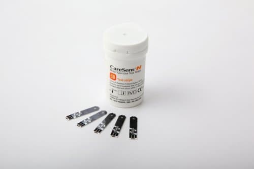 CareSens N test strips x 50, for CareSens N blood glucose monitor by Caresens