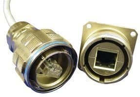 RJFTV6N - RJ FIELD ETHERNET CONN, PLUG, 8WAY CABLE