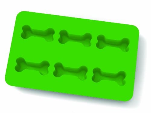 Treat Tray Bone Shape, Green