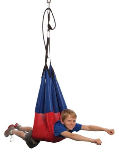 Moving Mountains Sling Swing, Red/Blue