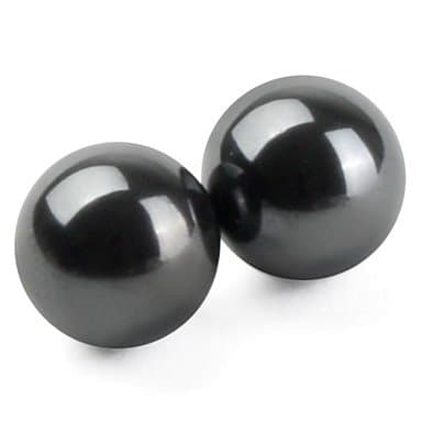 30mm 2PCS Round Powerful Magnet Balls Ferrite Large Ball by Meawmeaw Store