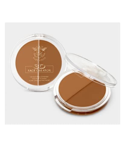 3D FACE CREATOR Ruby Kisses HD 2 Color Foundation + Concealer by Ruby Kisses (RDF15 LEVEL 15/TON 15)