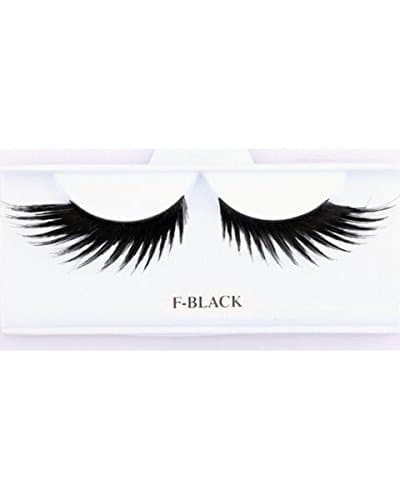 Wicked Eyelashes Blackblack - Sepia Wigs Women's Synthetic Villain Maleficent Fake Eyelash Glamour Eyez