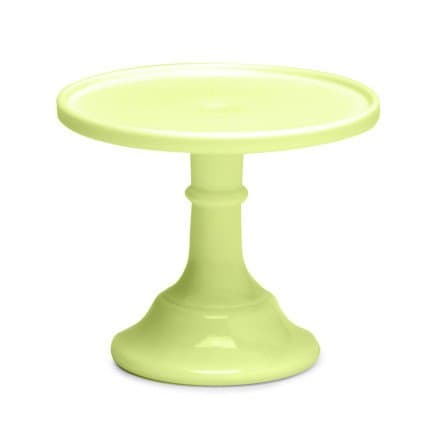 Mosser Buttercream Cake Stands 24012BC, Yellow, 10"