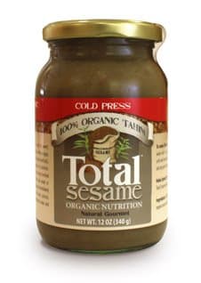 Total Sesame - Organic Sesame Tahini - (Ground Sesame Seeds) Made with Whole, Unhulled sesame seeds