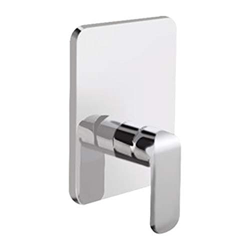 Kerovit KB1011015 Brass Qua 2 Inlet Concealed Shower Mixer Trim (Silver)