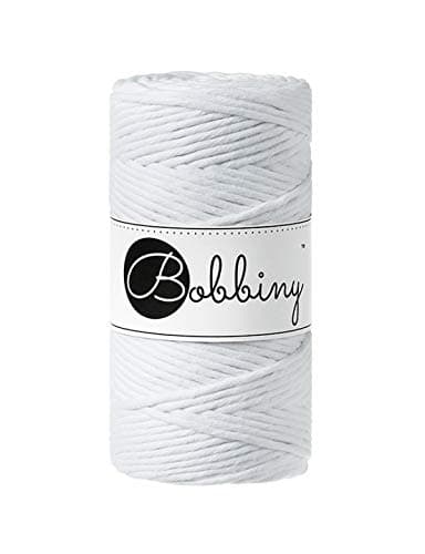 Bobbiny Macrame Cord 3mm - White