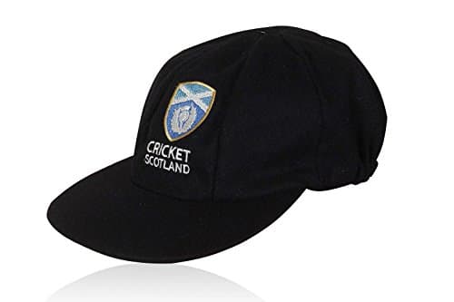 CLASSICAL TRADITIONAL MELTON WOOL BLUE CAP WITH SCOTLAND TEST LOGO SMALL PEAK BAGGY STYLE