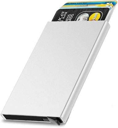 Seraphic Zip-Zap Credit Card Holder for Men's and Women's