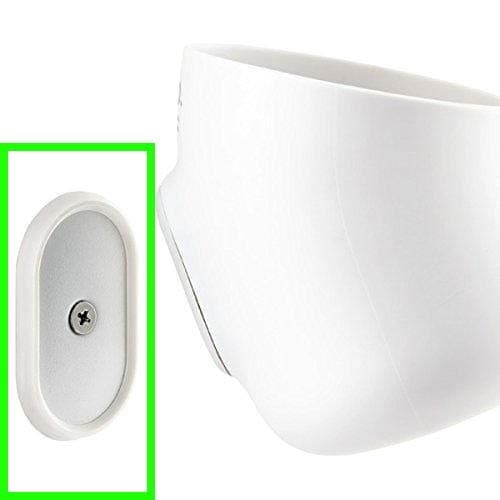 Urbio Wall Puck White Pkg/2, 1-3/4" X 2-3/4" H