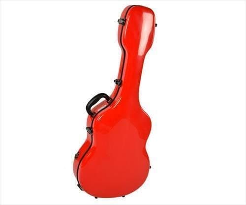 JW Eastman CE 151 R Fibreglass Classical Guitar Case Red
