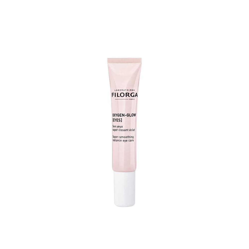 Filorga Oxygen-Glow Super Smoothing Eye Cream, Combines Hyaluronic Acid and Enzymes For Rapid Daily Treatment of Tired Eyes, Puffiness, and Dark Circles, 0.5 Fl Oz (Pack of 1)