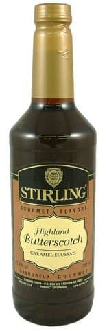 Stirling Gourmet Butterscotch Coffee Flavoring Syrup