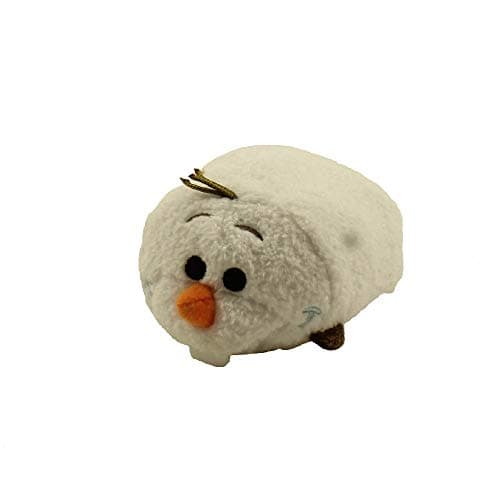 Disney Olaf "Tsum Tsum" Plush - Frozen - Mini - 3 1/2" L,White, Orange, Black, Blue, Brown