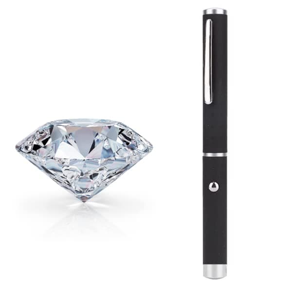 Diamond Tester, Diamond Tester Pen, Portable Electronic Diamond Tester for Diamond Sapphire Ruby Crystal Agate Jade Stone Hardness Gems Testing Tool