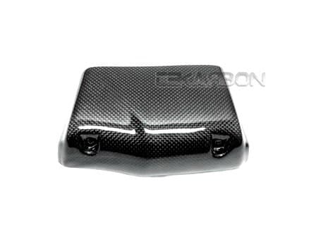 Replacement for Oil Cooler Cover 6-row, Buell XB Firebolt Lightning, Carbon Fiber, 1x1 Plain Weave