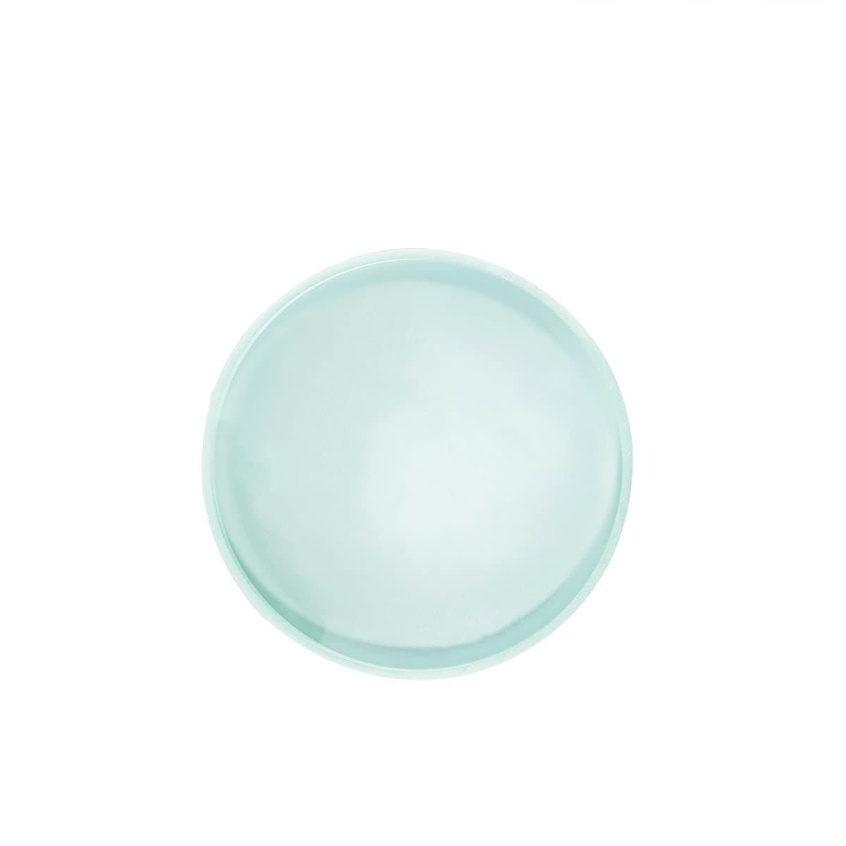 TEHAUX Concave Lens, Glass Lens Diameter 100mm, 300mm Length Round Double Concave Optical Lense for Labs Physics Classroom Education