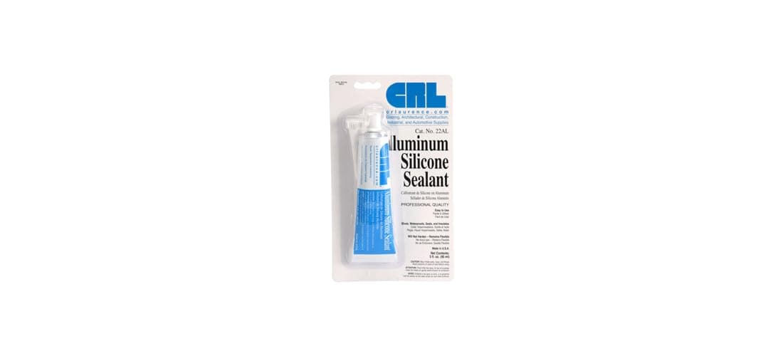 Aluminum Silicone Sealant in 3 Fl. Oz. Squeeze Tubes