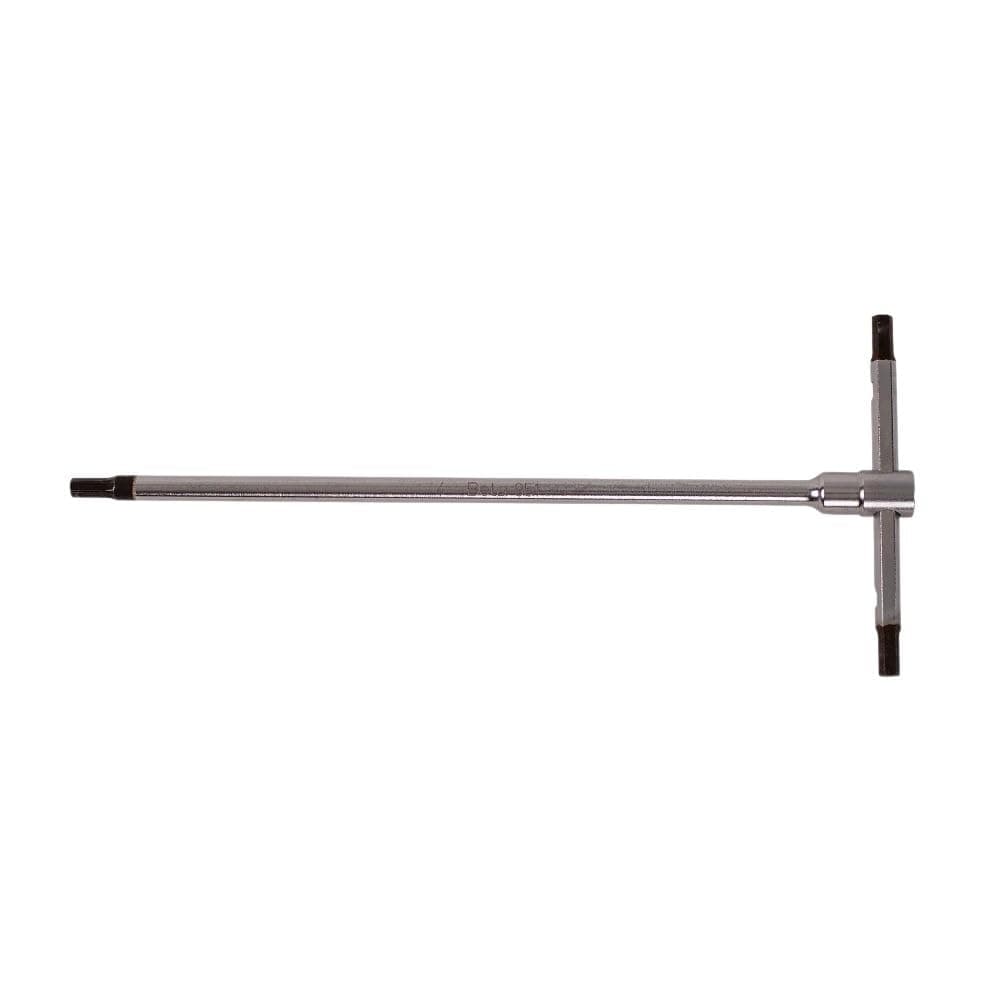 Beta 951 Metric Sliding T-Handle Hex Key 4mm | High Torque & Fast Spinning T-Handle Design | Calibrated Hex Ends | Made in Italy