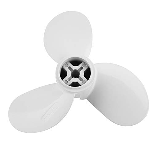 Motor Propeller, 7 1/4 5-A 3 Blades Aluminum Propeller Boat Outboard Motor for