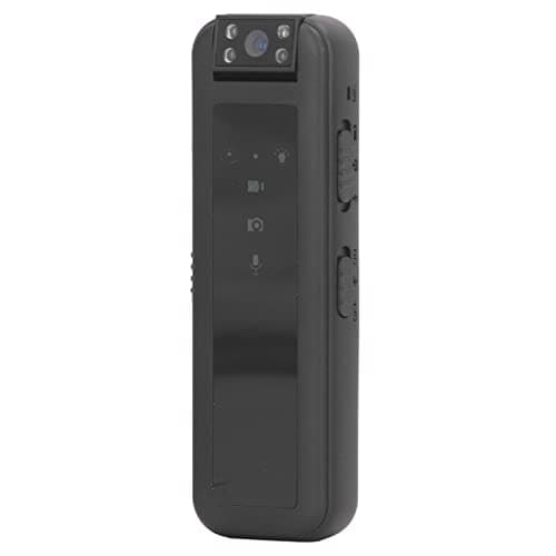 Zhed Mini Video Recorder, Ture 1080P Nanny Small Cam for Home and Office, Premium Portable with LED Indicator Light Clip for Law Enforcement Security Guard