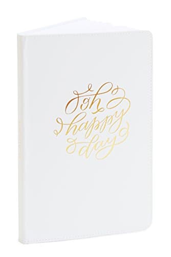 Wedding and Engagement Prompted Notebook Journal by Southern Weddings Magazine – Perfect Gift for Engaged Couples and Brides to Be – Premium Vegan Leather Bound – 5.5” x 8.5”