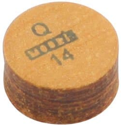 Pool Cue Tip - Hard Quick - 14MM (Each)