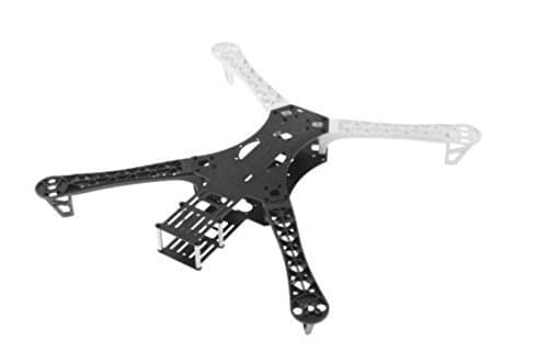 New HJ MWC X-Mode Alien Multicopter Quadcopter Frame Kit Red & White by Krive