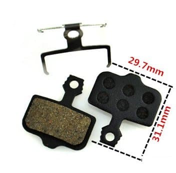 Replacement Resin Organic Semi-metal Brake Pads for Avid Elixir R Cr Mag 9 7 5 3 1 Xx X0 World Cup