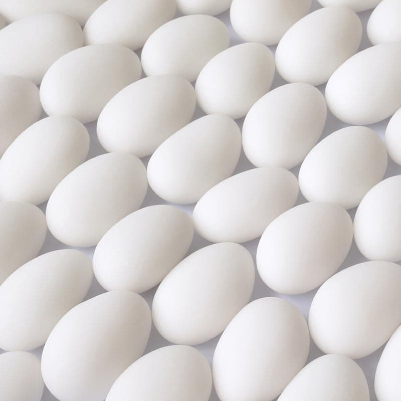 Luxury Italian Sugared Almonds - Multiple Colours Available - For Wedding Favours and Baby Showers - Pack of 20 Almonds, White