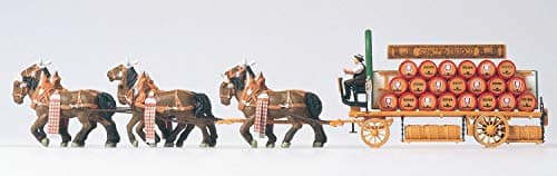 Preiser 30438 Horse Drawn Beer Spatenbrau