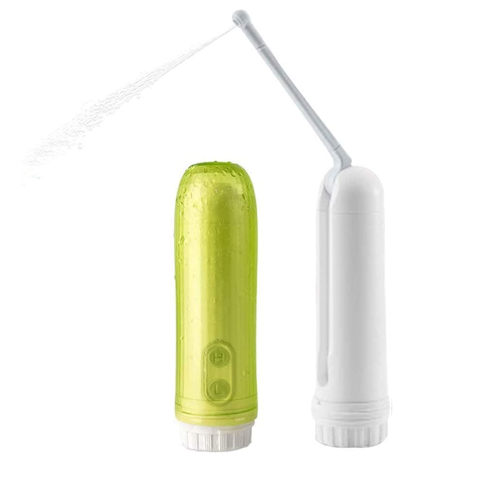 SORBO Portable Travel Bidet Bottle Personal Bidet Spray Kit Handheld Feminine Hygiene Includes Sprayer with 180 Degree Adjustable Nozzle for Cleansing and Baby Care (Without Battery)