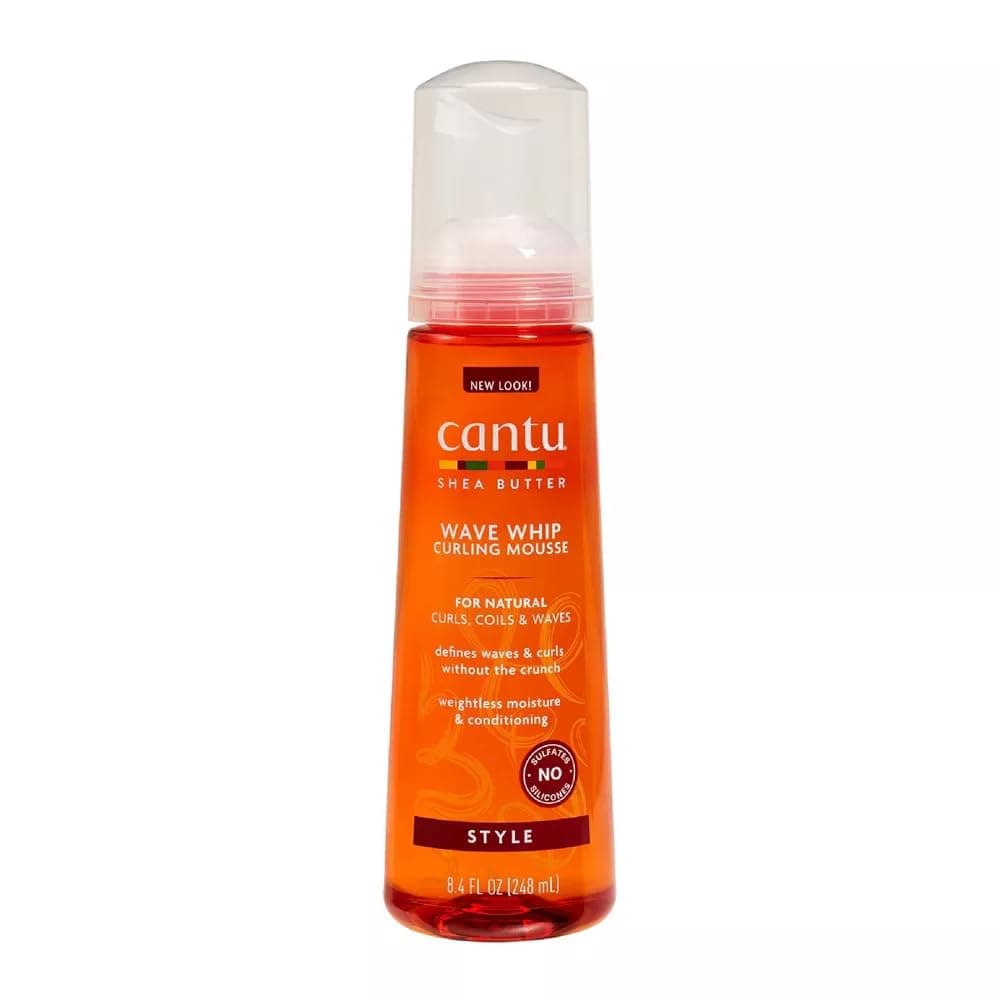Cantu Natural Hair Wave Whip Curling Mousse 8.4oz (3 Pack)