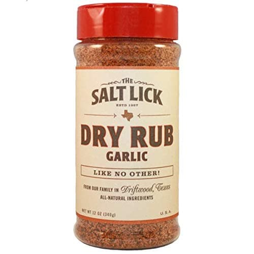 The Salt Lick BBQ Garlic Dry Rub 12 Oz by Salt Lick
