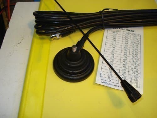 ANTENNA VHF MARINE TAXI CAB VHF MAG 10 COMPLETE 60MM BASE WITH bnc COMPLETE