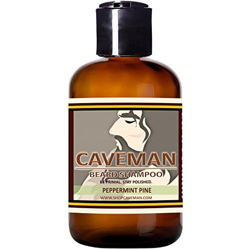 Caveman Beard Wash and Shampoo - Peppermint Pine - No. 1 Men's Beard Wash (4oz)
