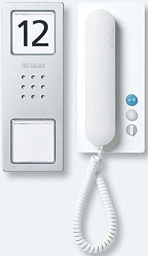 Siedle CA 812-1 BS/W Door Intercom for Single Family Houses by Siedle