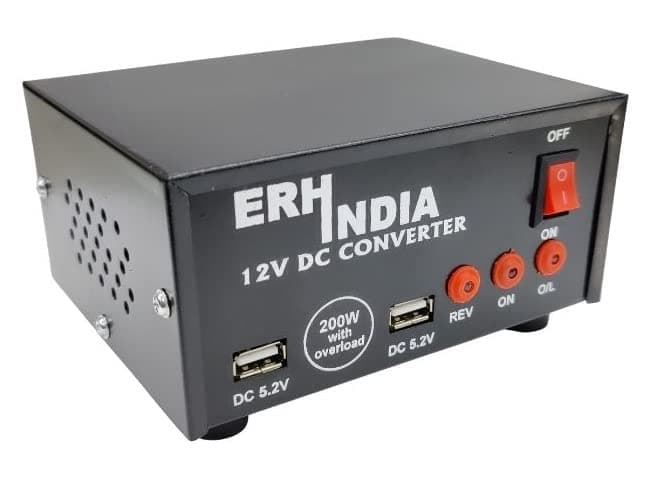 Dc to Ac Dual USB Converter 12v to 220v AC Dual USB Converter Inverter Dc to Ac Dual USB Converter 12v Mini Car Inverter 200 Watt Solar Dual USB Converter for Multiple Applications