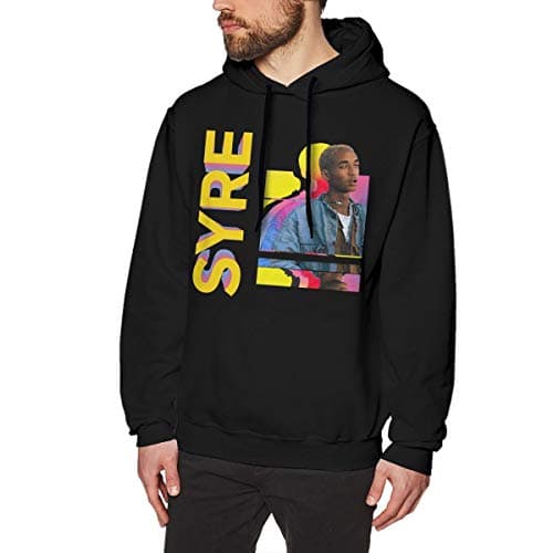 Syre Jaden Smith Merch Mens Long Sleeve Sweatshirts Man's Hoodies Black
