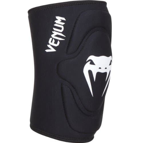 Venum "Kontact" Lycra/Gel Knee Pads, Black, Medium/Large