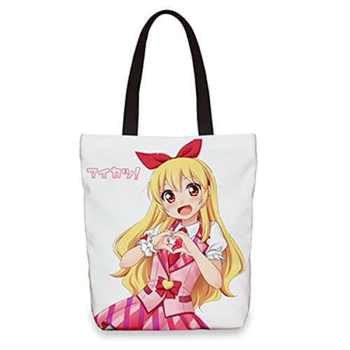 Anime Aikatsu! Hoshimiya Ichigo Students Shoulder Bag Canvas Satchel (3)