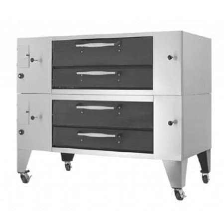 Bakers Pride SuperDeck DS-990-DSP Double Deck Gas Display Oven, 65 1/4 x 43 x 76 1/8 inch