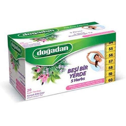 Dogadan Five in One (Besi Bir Yerde) Tea (20 tea bags)
