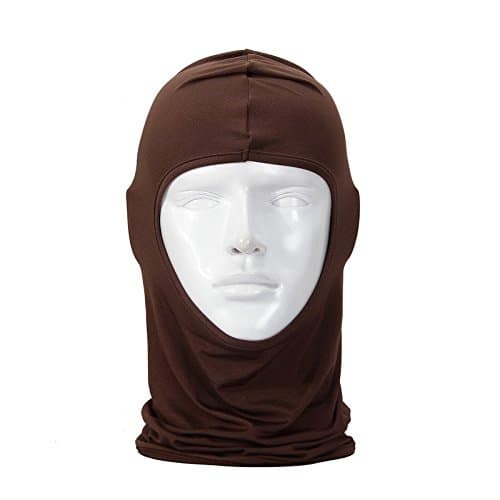 Lycra Quick Dry Breathable Well Full Face Mask Soft Skin-friendly Balaclava Hood For Motorcycle Ski Cycling and other Outdoor Sports -For Women and Men