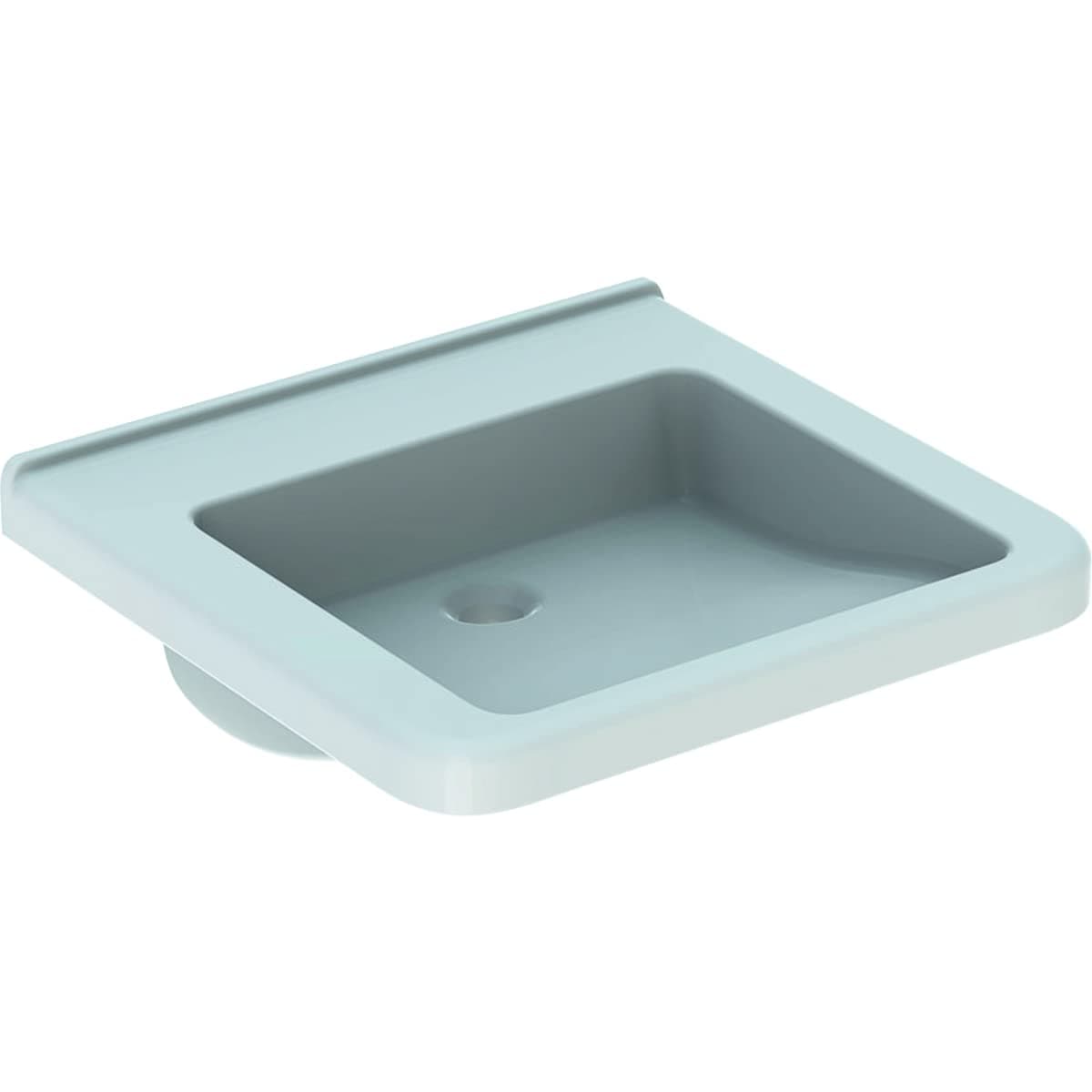 Keramag Waschtisch Dejuna, unterfahrbar, OHL. oÜl, 550x525cm KeraTect weiß(Alpin)